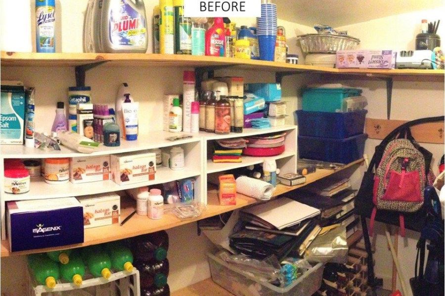 1. Convert Storage room - before