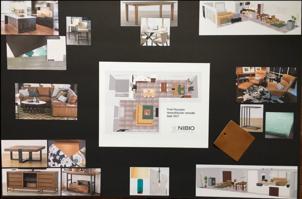 Final Mood board Home and Kitchen remodel