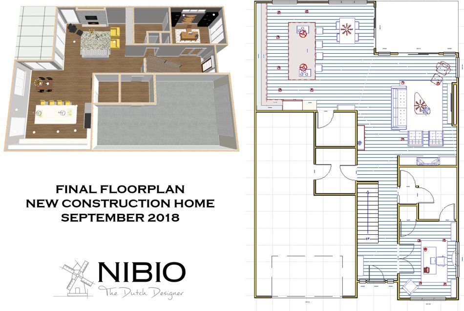 Final floorplan and elevation